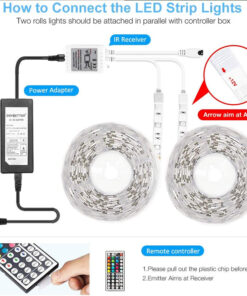 Led Strip Lights With Remote - Pinkyshop