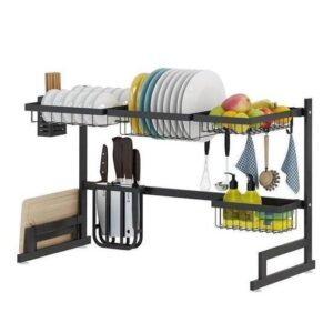 Stainless steel paint kitchen rack - Pinkyshop