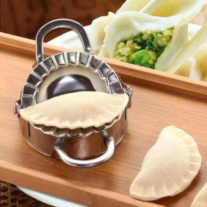 Stainless Instant Dumpling Mold (Mold + Roller) - Pinkyshop