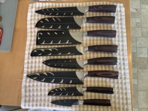 Professional Japanese Stainless Steel Kitchen knives photo review