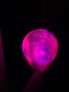 Moon and Galaxy Lamp - 16 Colors LED Night Light photo review