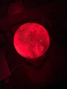 Moon and Galaxy Lamp - 16 Colors LED Night Light photo review