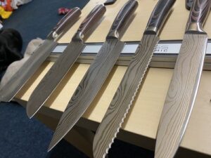 Professional Japanese Stainless Steel Kitchen knives photo review