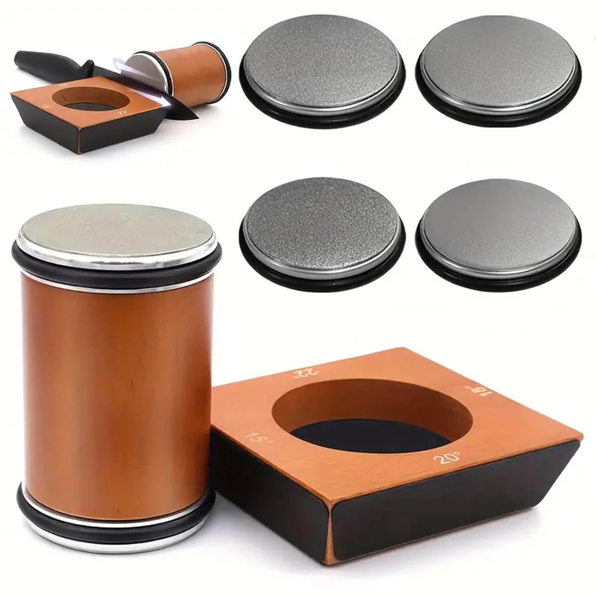 Manual Rolling Knife Sharpener – Premium Quality